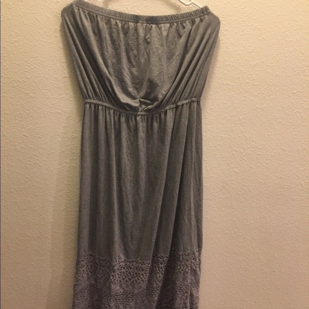 Strapless Maxi Dress